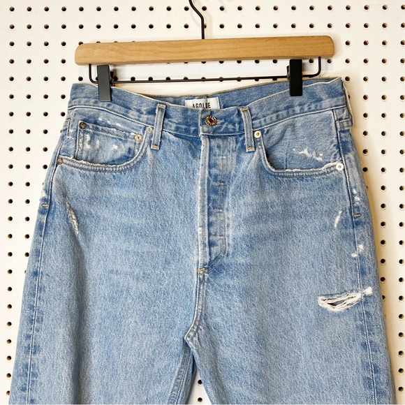 Agolde | 90s Mid Rise Straight Fit Jeans A089C-811Sz. 28 - Picture 4 of 11